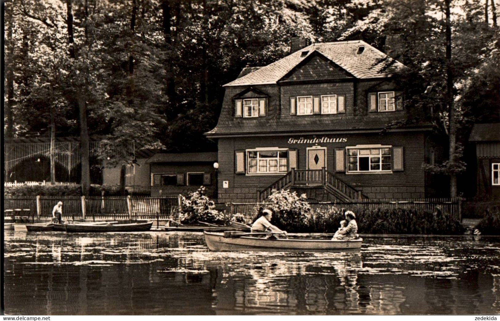 H1544 - Glauchau - Gründelhaus Am Gründelteich - Verlag Bild Und Heimat Reichenbach - Glauchau