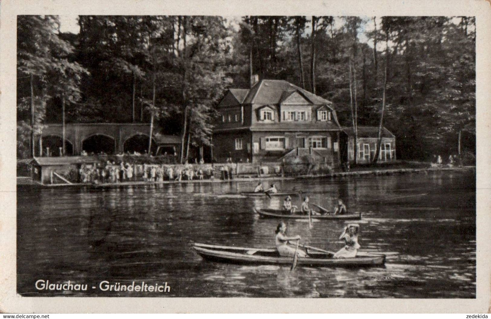 H1545 - Glauchau - Gründelhaus Am Gründelteich - Verlag Kallmer - Glauchau