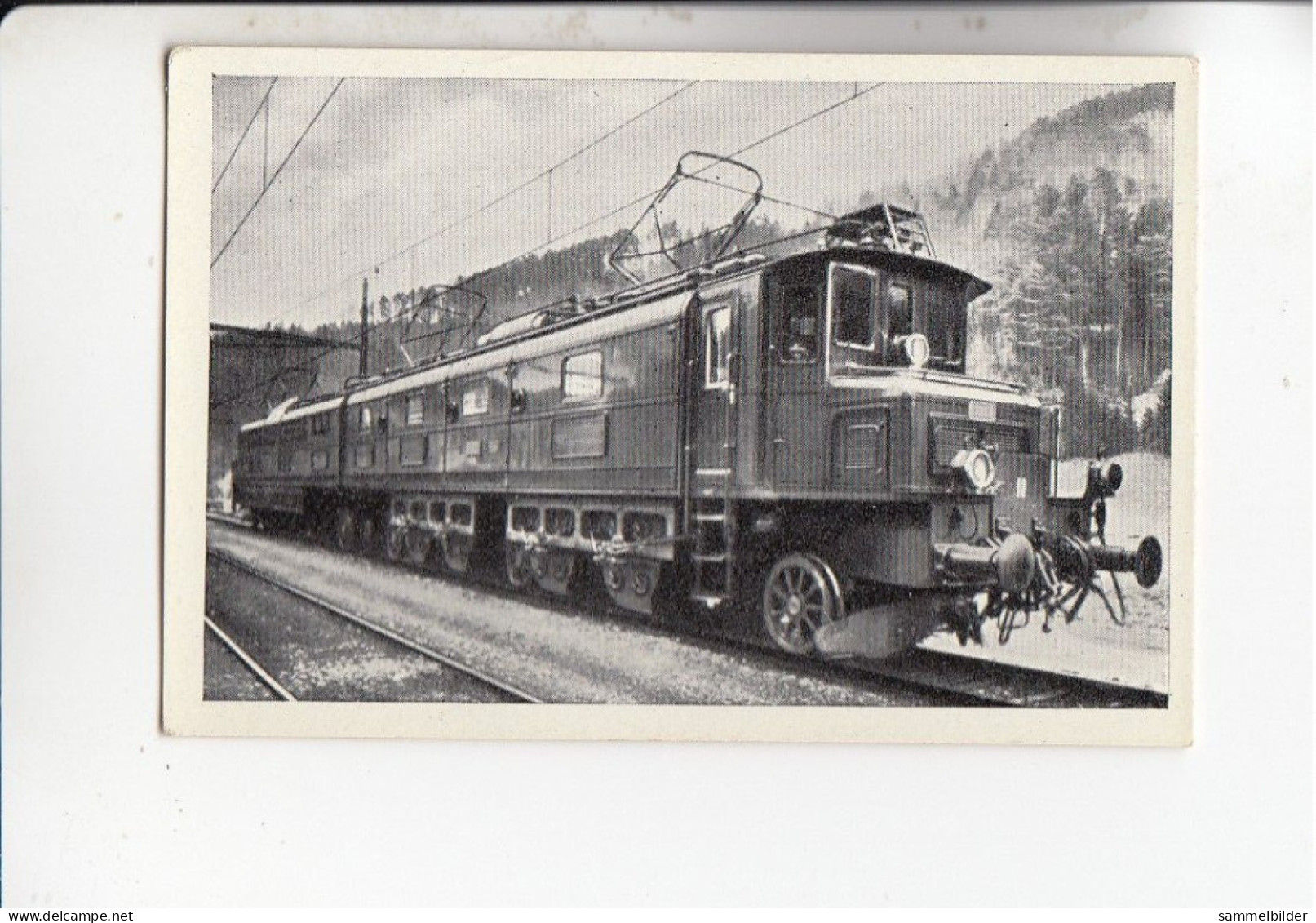 Mit Trumpf Durch Alle Welt  Lokomotiven Elektrische Lokomotive Gotthard Verkehr Schweiz     B Serie 9 #3 Von 1933 - Other Brands