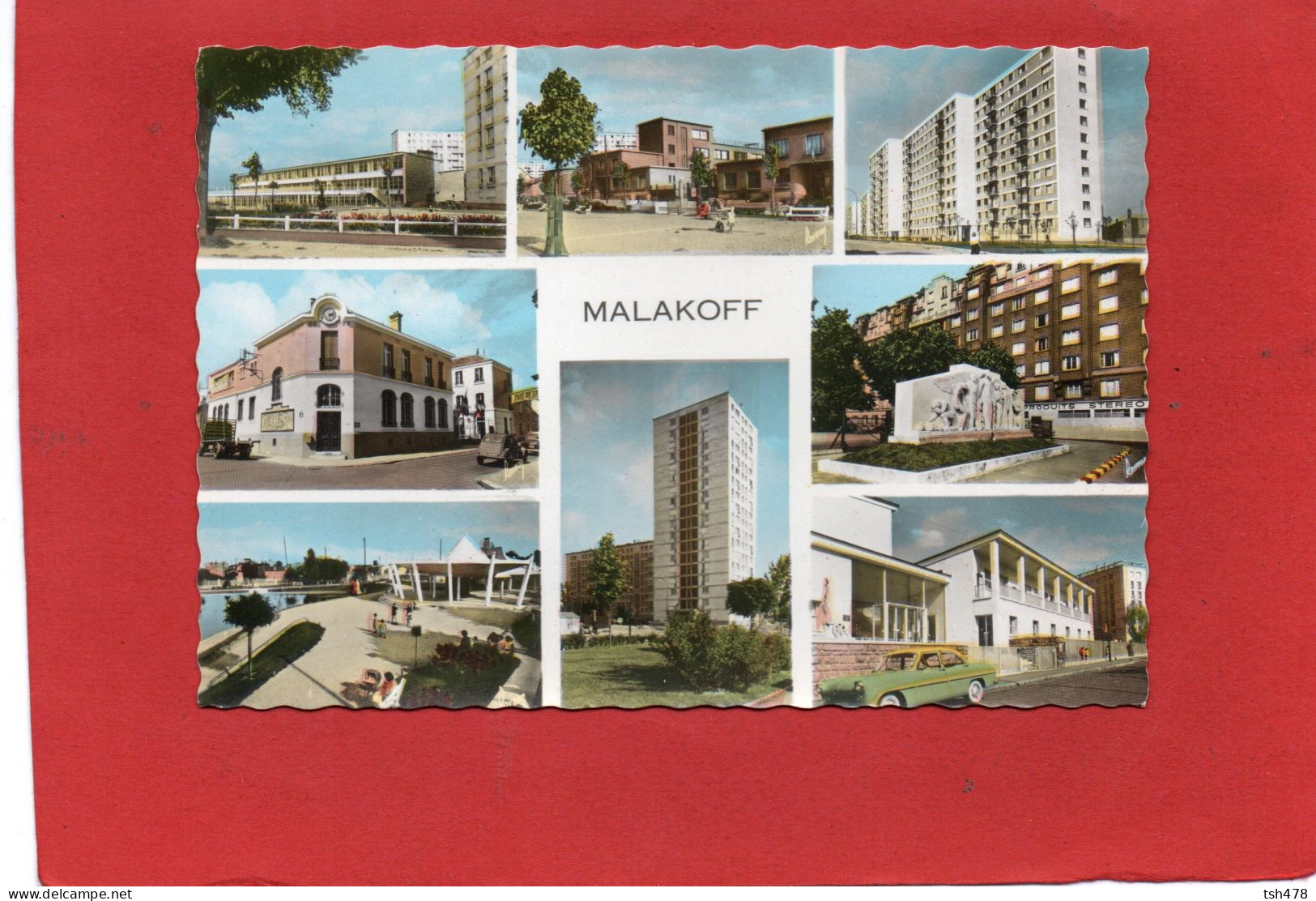 92-----MALAKOFF---Divers Aspects De La Ville--Multi-vues---voir 2 Scans - Malakoff