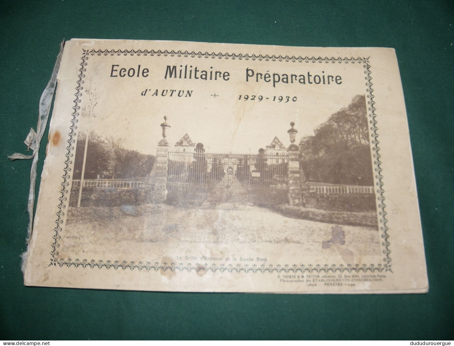 ECOLE MILITAIRE PREPARATOIRE D AUTUN 1929 / 1930 - Sonstige & Ohne Zuordnung