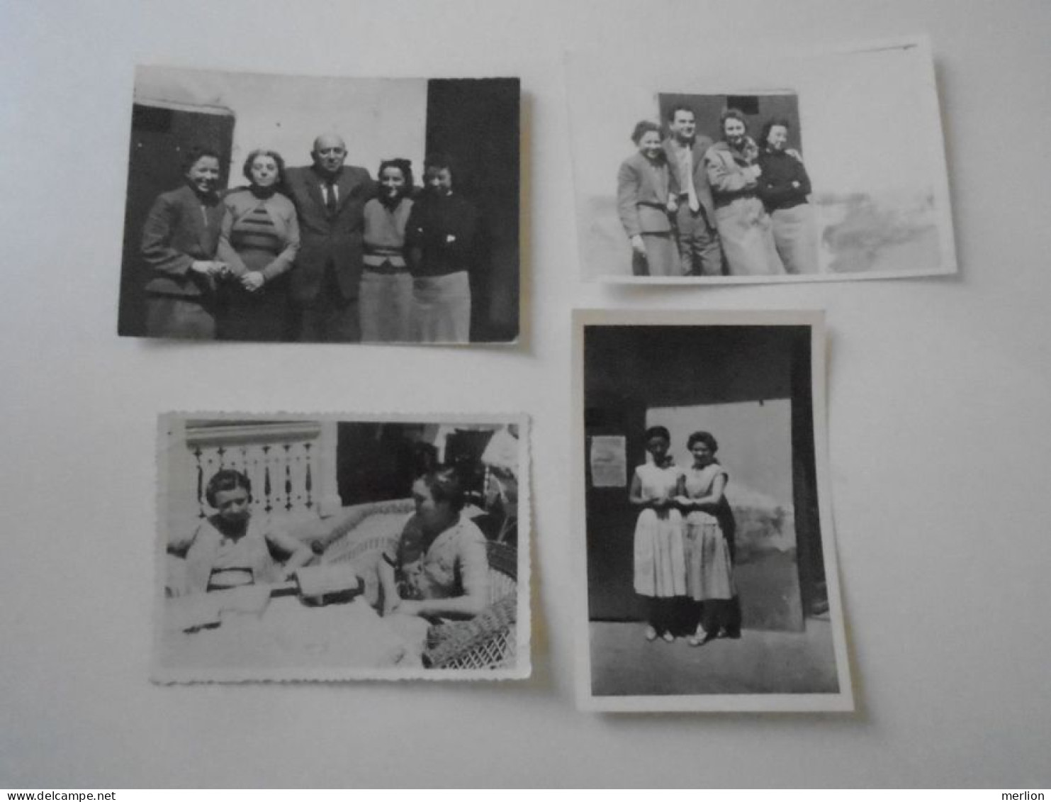 D202115 Old Photos Hungary  Ca  1950's   Lot Of 4 Photos - Europa