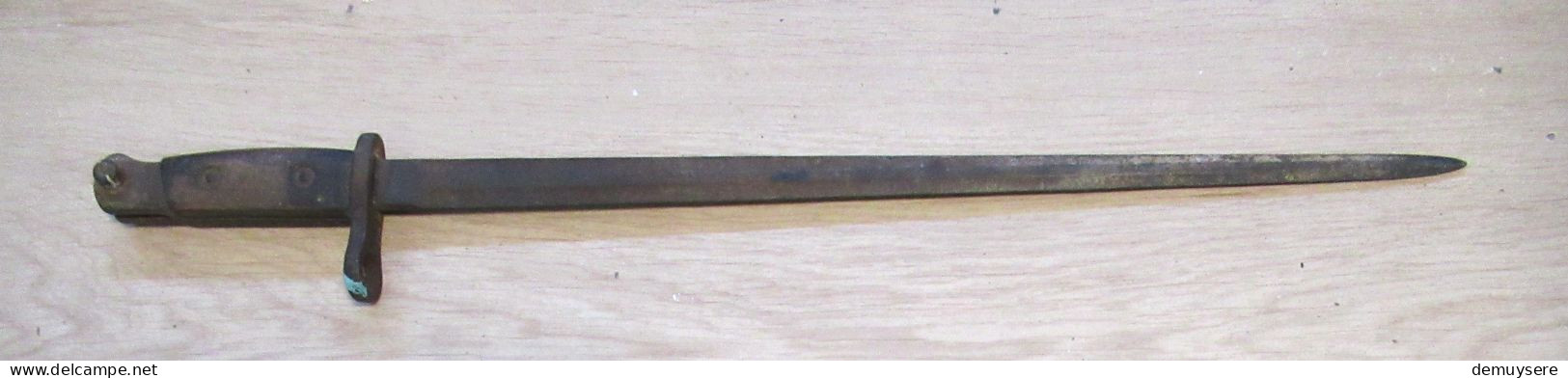 0404 22 - LADE 700 - Belgische Bajonet Voor Het Mauser Geweer Uit 1889 - Baïonnette Belge WW1 Pour Le Mauser 1889 - 1914-18