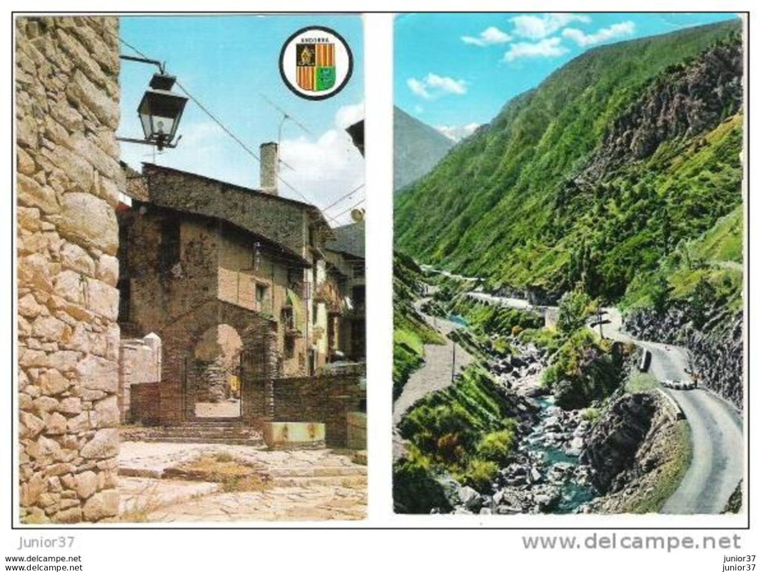 3 Cartes Valls D'Andorra/Andorre ; Canillo - Andorra