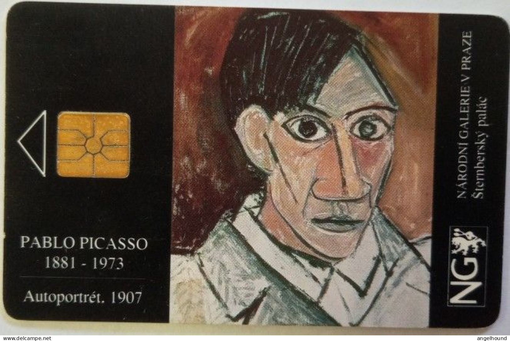 Czech Republic 80 Units Chip Card - National Gallery - Picasso - Tsjechië