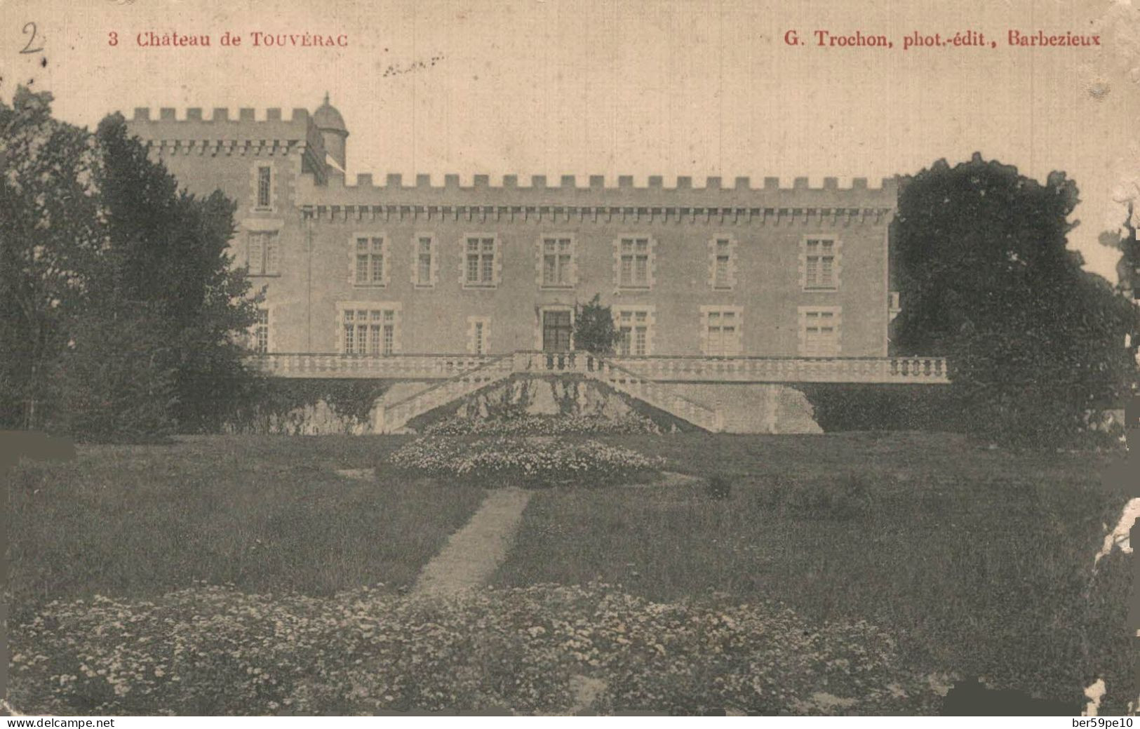 16 BAIGNES CHATEAU DE TOUVERAC - Other & Unclassified