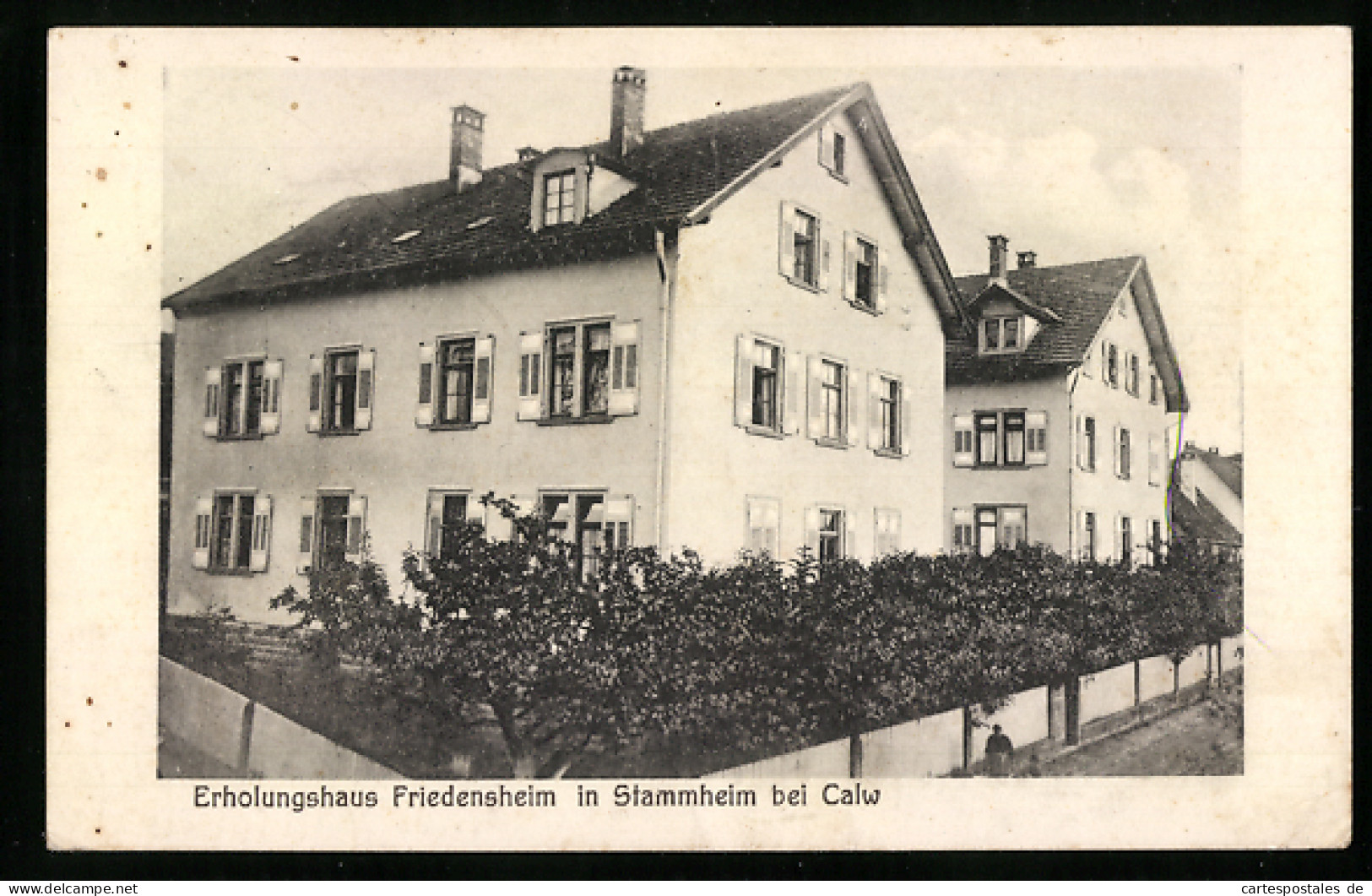 AK Stammheim /Kr. Calw, Erholungshaus Friedensheim Aus Der Vogelschau  - Calw