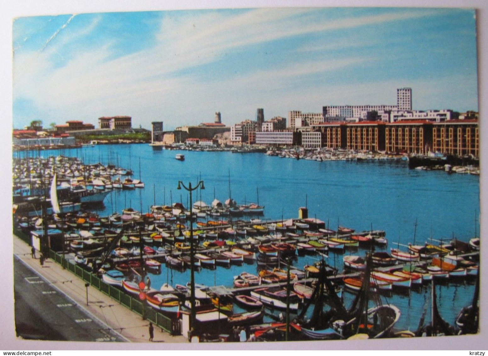 FRANCE - BOUCHES-DU-RHÔNE - MARSEILLE - Le Vieux Port Et Quai De Rive-Neuve - Alter Hafen (Vieux Port), Saint-Victor, Le Panier