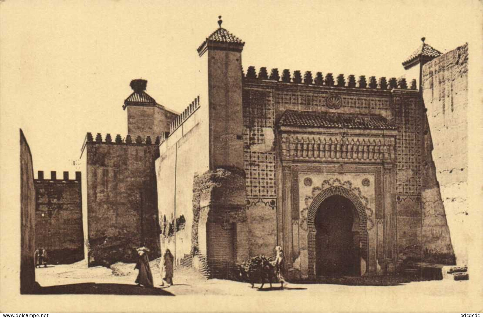 MARRAKECH Entrée Du Palais Du Sultan Animée RV - Marrakech