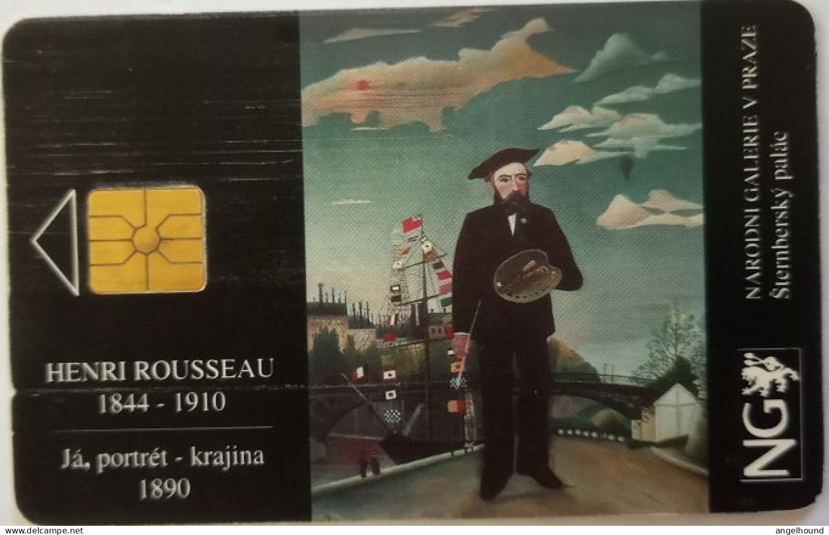 Czech Republic 150 Units Chip Card - National Gallery - Rousseau - Tschechische Rep.