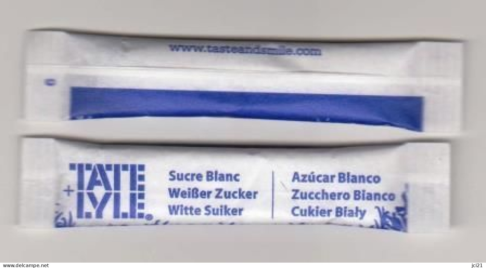 Stick De Sucre Bûchette " TATE LYLE " (scann Recto-verso) [S220]_Di343 - Zucchero (bustine)