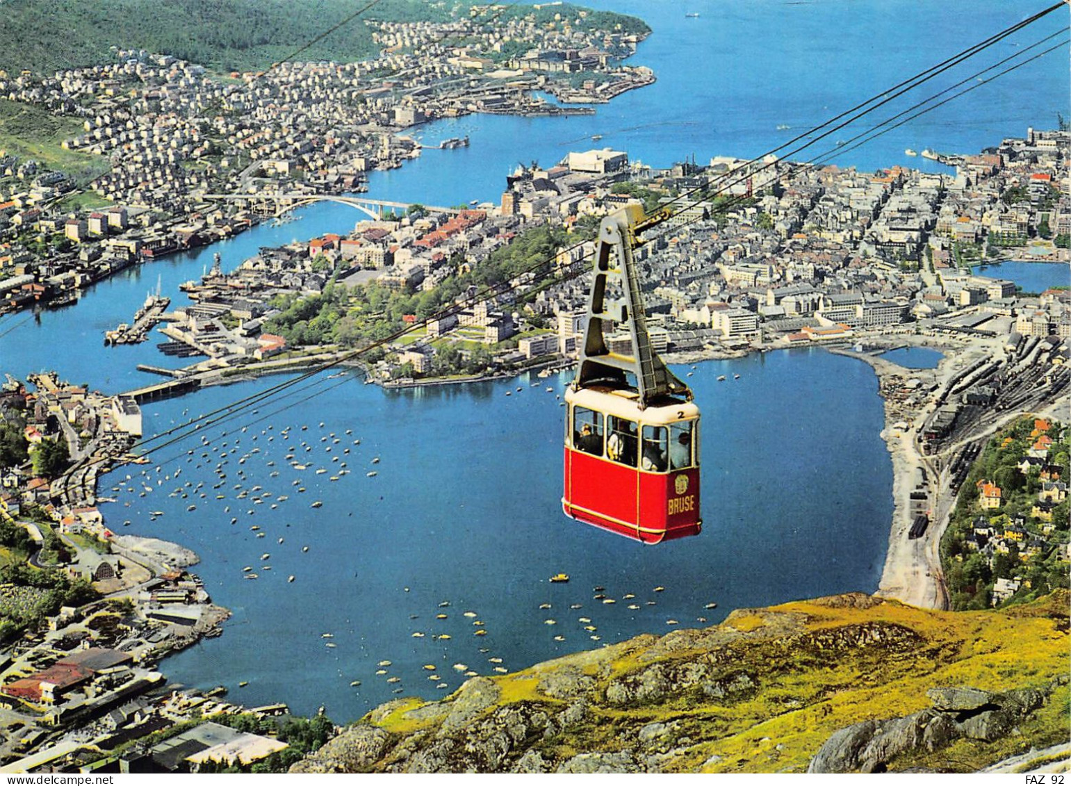 Bergen - The Telecabine - Norway