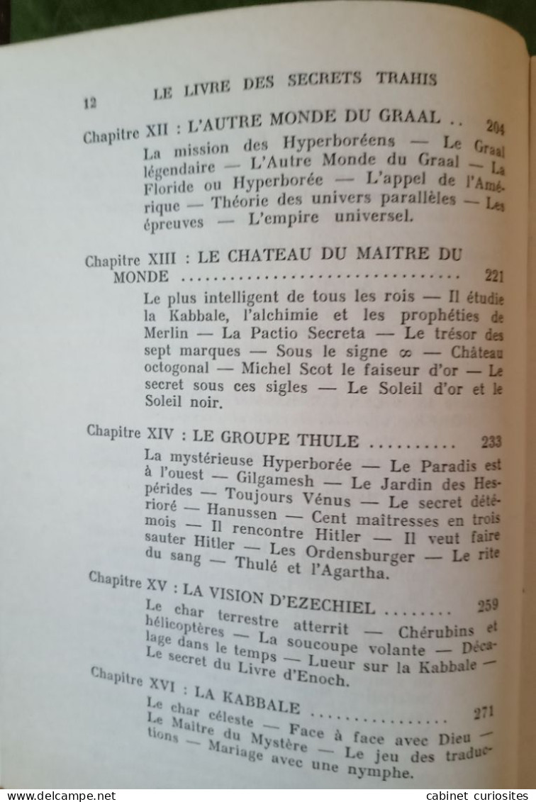 Le livre des secrets trahis - Robert Charroux - D'après des documents antérieurs à la Bible - Robert Laffont