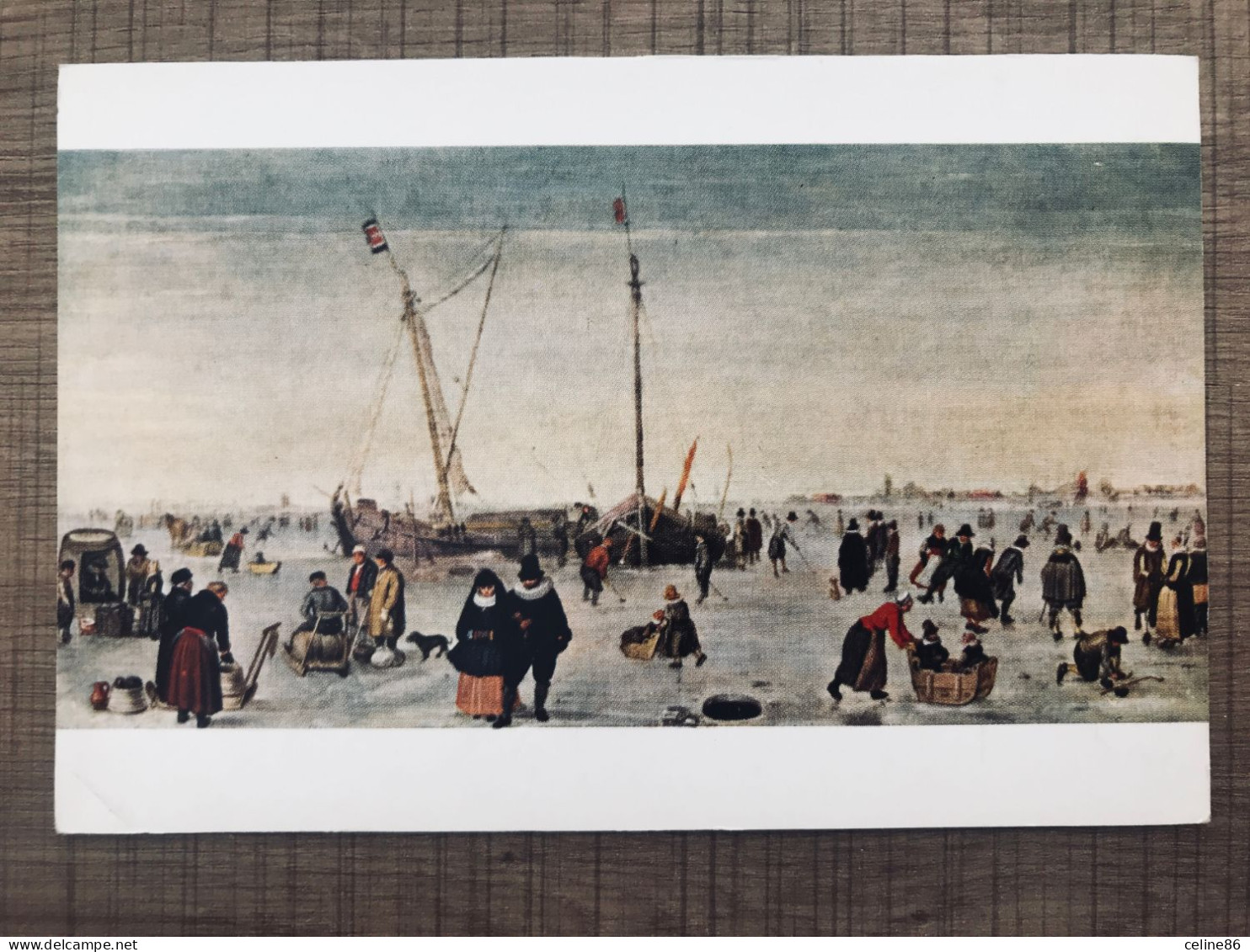  HENDRICK AVERCAMP Ijsvermaak Skating Scene  - Pintura & Cuadros