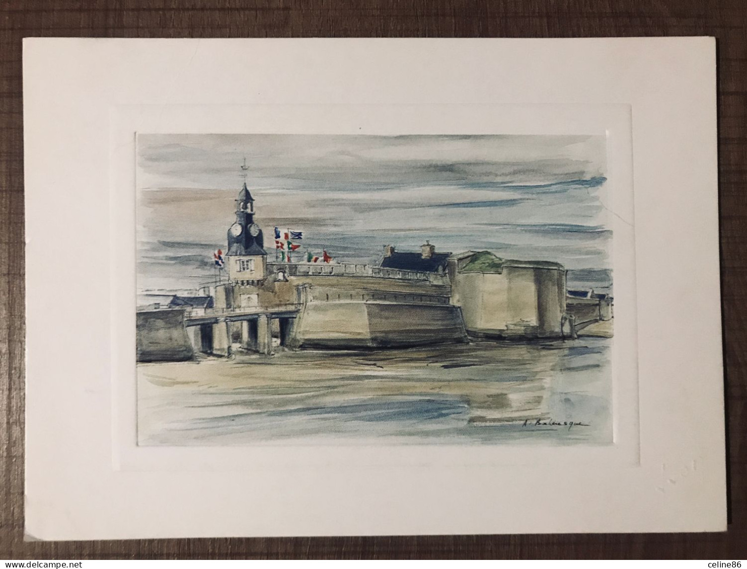  Annick Balaresque Le Port De Concarneau  - Pintura & Cuadros
