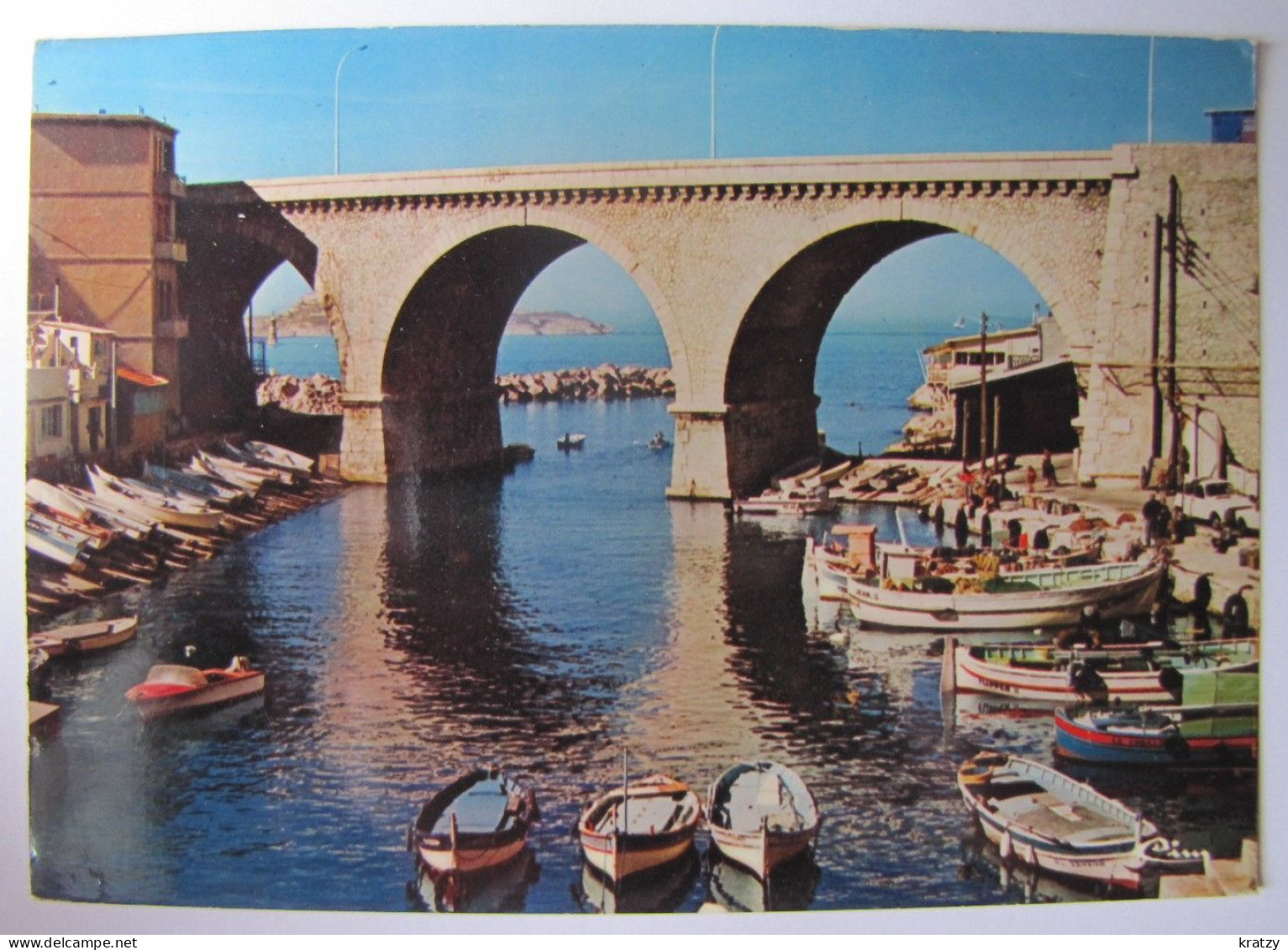 FRANCE - BOUCHES-DU-RHÔNE - MARSEILLE - Le Port Du Vallon Des Auffes - Endoume, Roucas, Corniche, Spiaggia