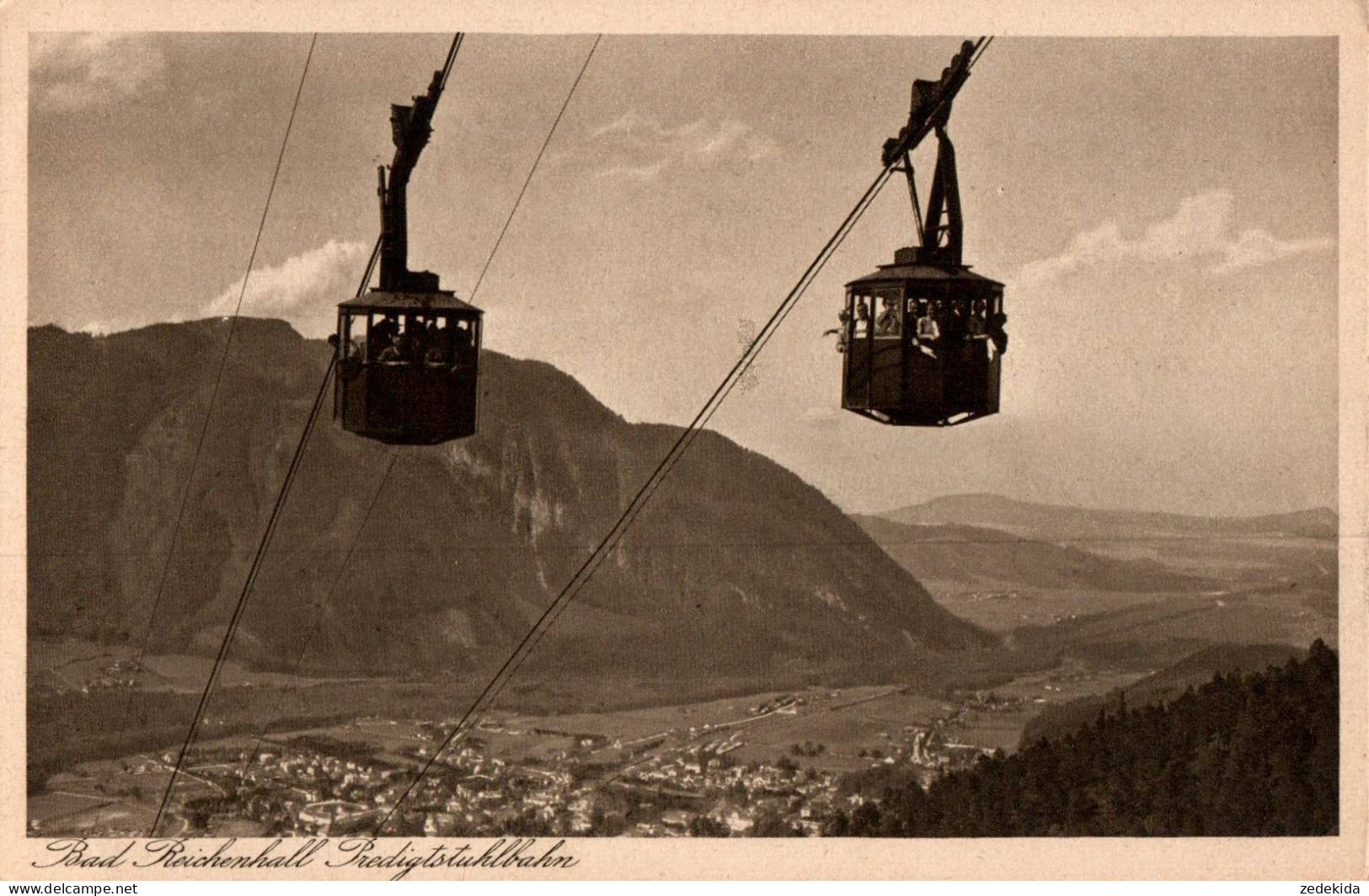 H1552 - Bad Reichenhall - Seilbahn Seilschwebebahn - Martin Herpich - Funicular Railway