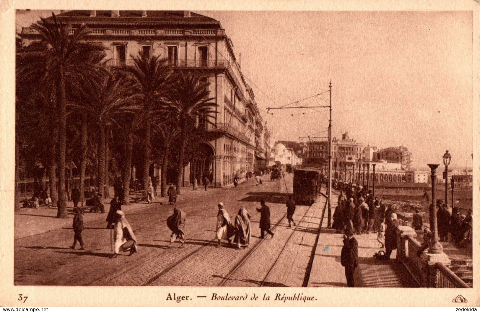 H1553 - Alger Boulevard De La Republique - Algiers