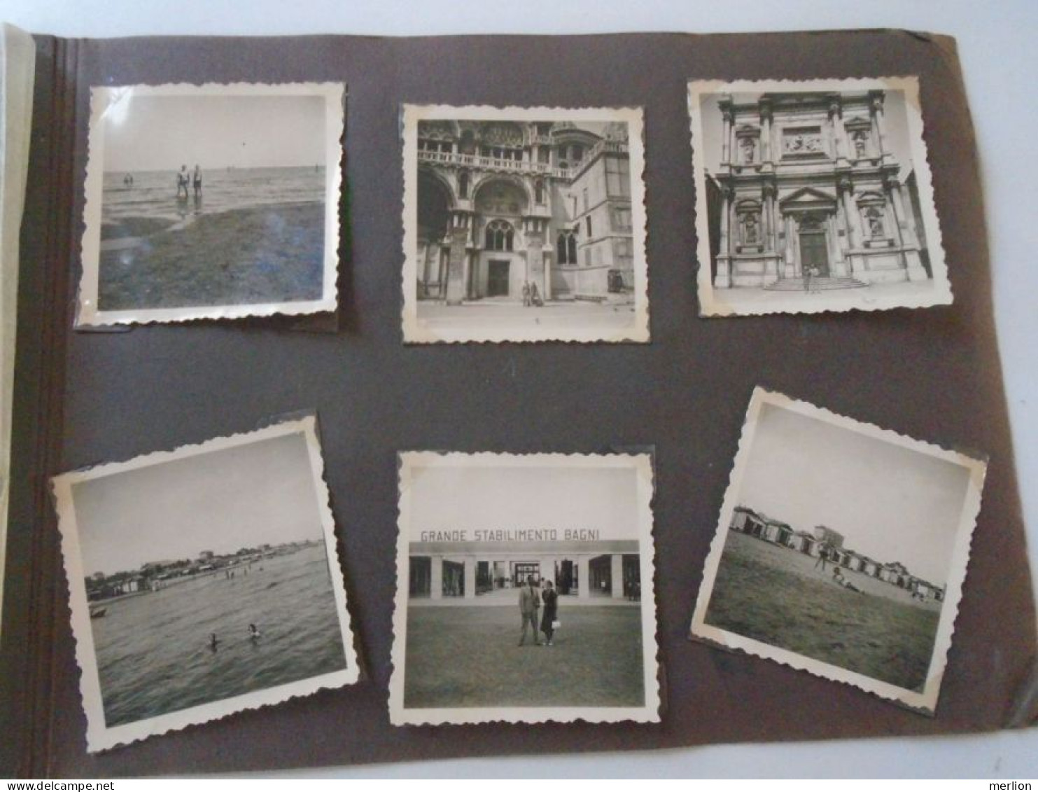 D202119  Old Photos  ITALIA VENETO VENEZIA  -  LIDO Venezia,  Grande Stabilimento Bagni -1930's - Europa