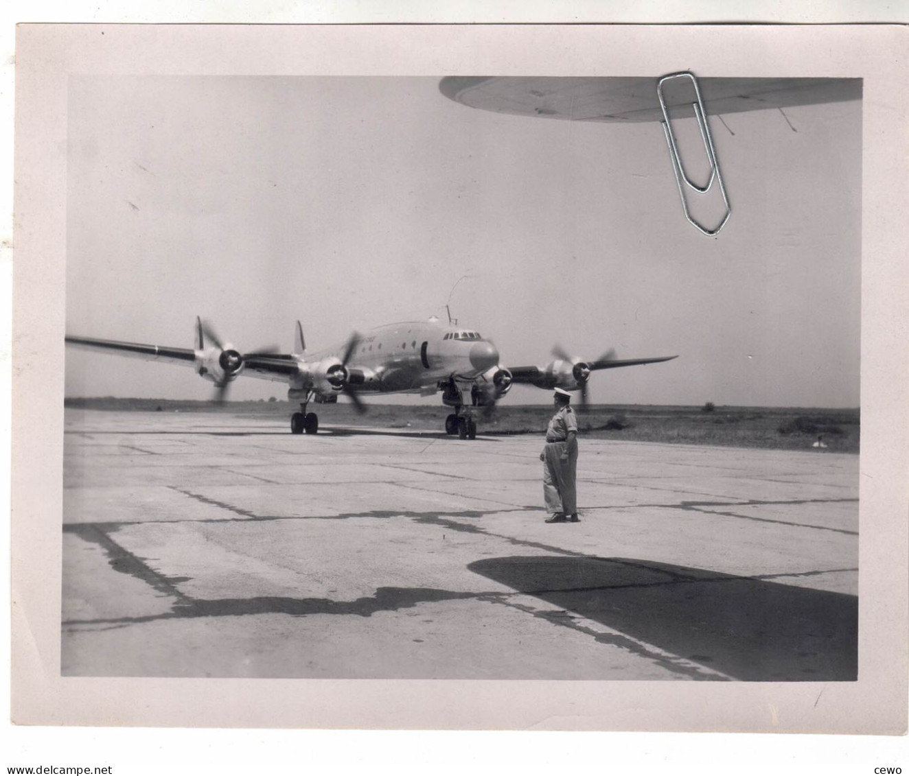 PHOTO AVIATION  AVION LOCKHEED CONSTELLATION - Aviation