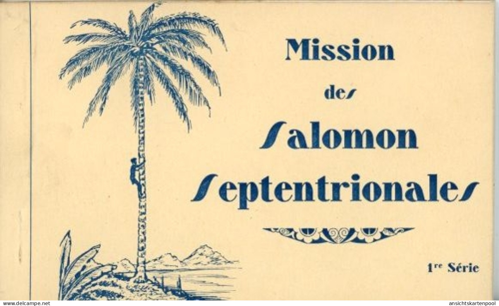 12 CPA Salomonen Ozeanien, Mission Des Salomon Septentrionales, Im Passenden Heft, Diverse Ansichten - Cartes Cadeaux
