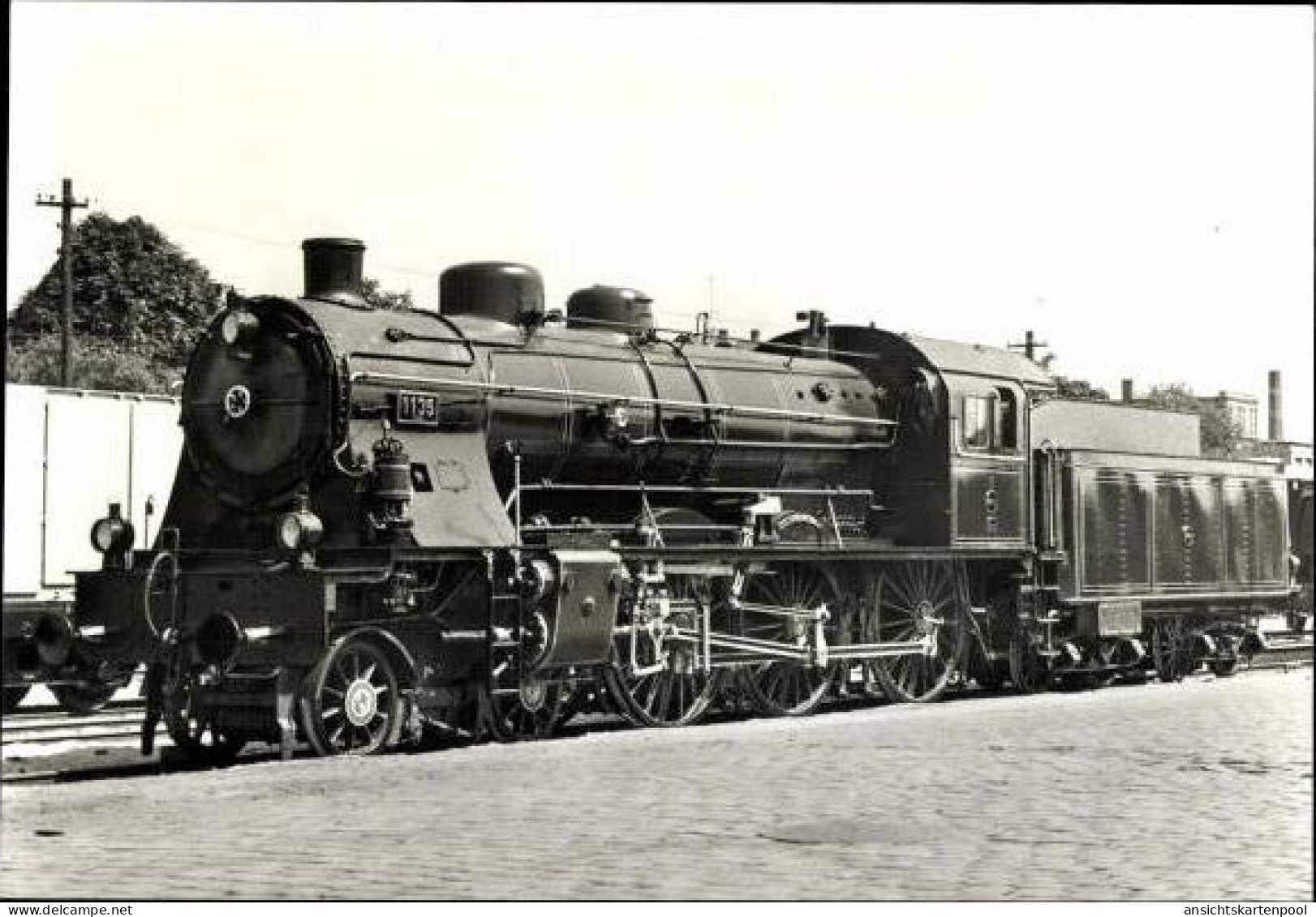 9 alte CPA Dampflokomotiven Serie 1, Länderbauart, im passenden Heft, diverse Ansichten