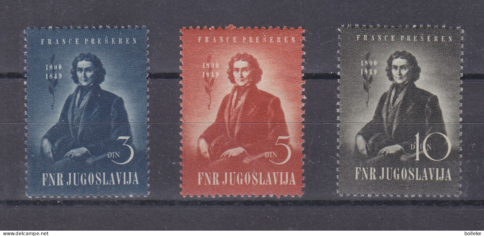 Yougoslavie - Yvert 512 / 4 ** - Valeur 3,00 Euros - Unused Stamps
