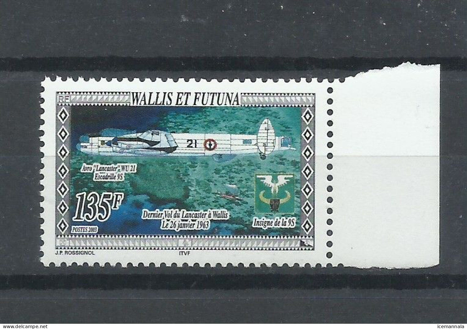 WALLIS   YVERT  588  MNH  ** - Airplanes