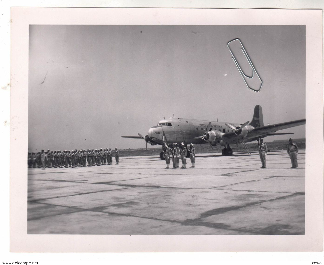 PHOTO AVIATION  AVION DOUGLAS DC4 A CASABLANCA - Aviation