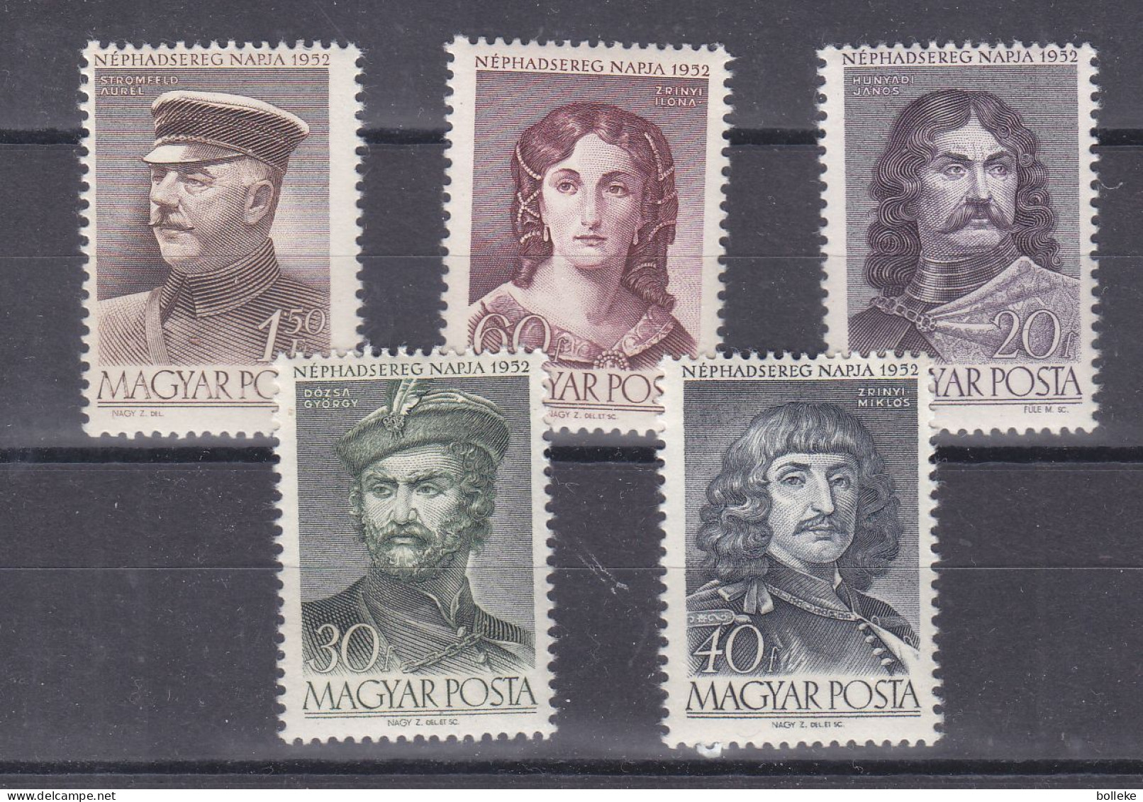 Hongrie - Yvert 1057 / 62 ** - Valeur 5,00 Euros - Unused Stamps