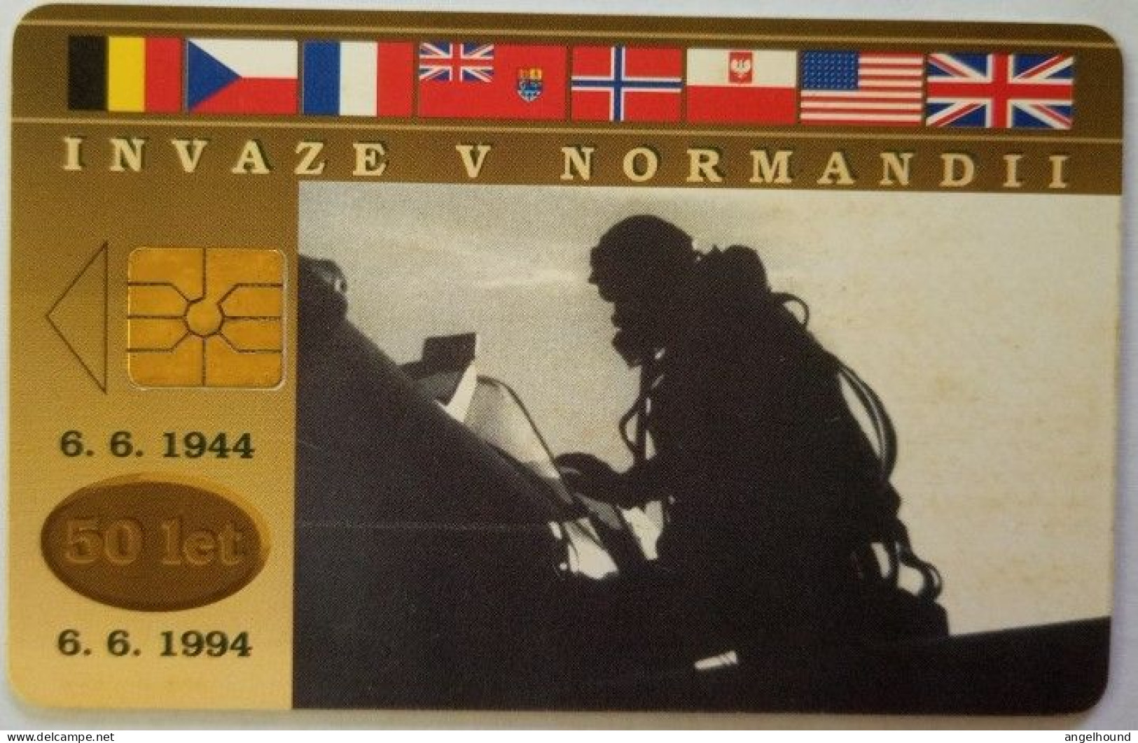 Czech Republic 100 Units Chip Card - World War II - 310. Wing - República Checa