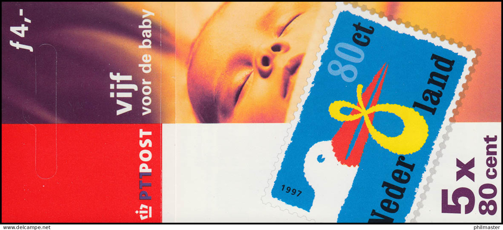 Markenheftchen 56 Grußmarken - Geburt 1999 Mit PB 57, ** Postfrisch - Booklets & Coils