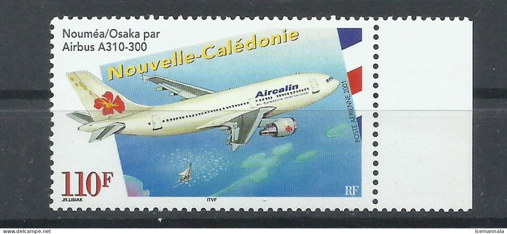 NUEVA  CALEDONIA  YVERT   AEREO  349   MNH  ** - Airplanes