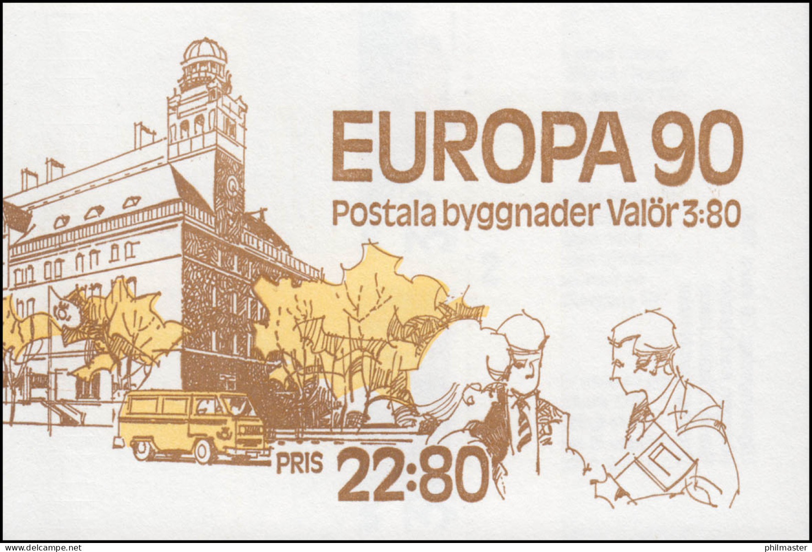 Markenheftchen 148 Europa / CEPT - Postalische Einrichtungen, Mit FN 2 ** - Zonder Classificatie