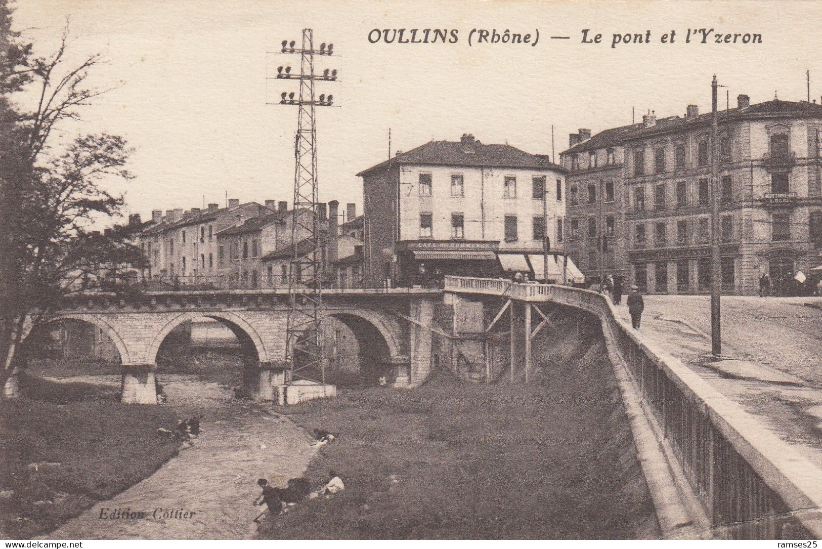 (263) CPA  Oullins  Le Pont Et L' Yzeron - Oullins