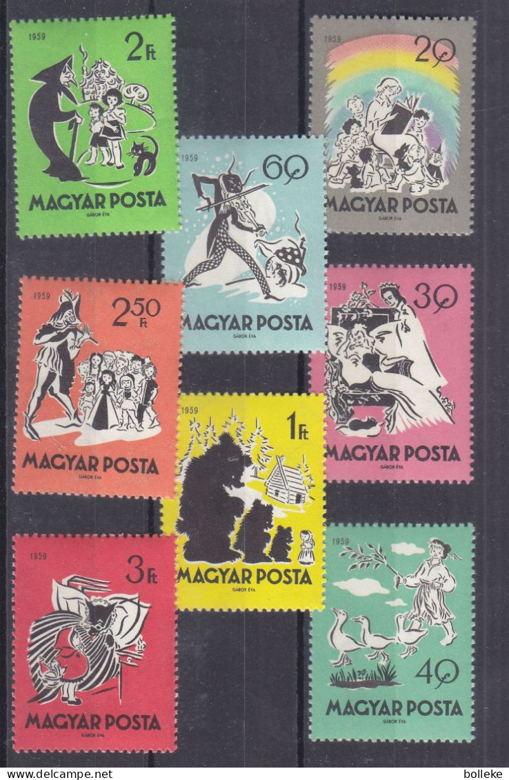 Hongrie - Yvert 1327 / 34 ** - Contes  - Fables - Valeur 8,00 Euros - Unused Stamps