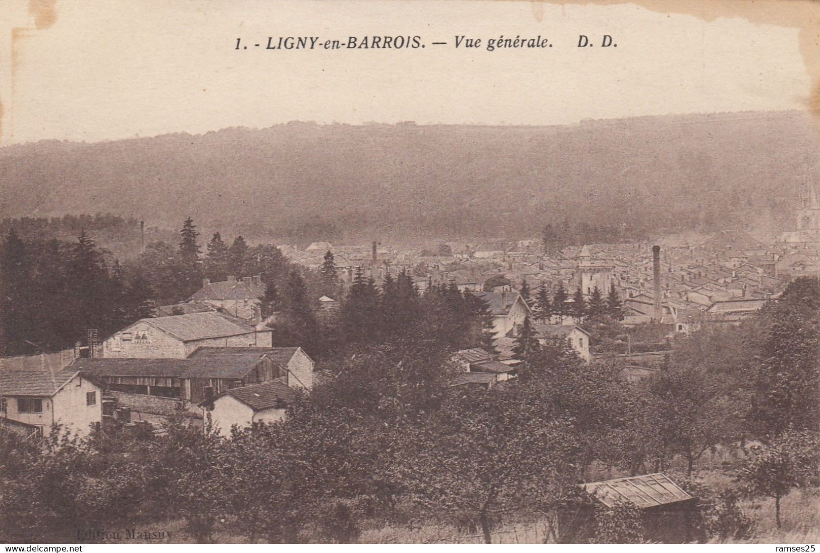 (263) CPA  Ligny En Barrois  Vue Générale - Ligny En Barrois