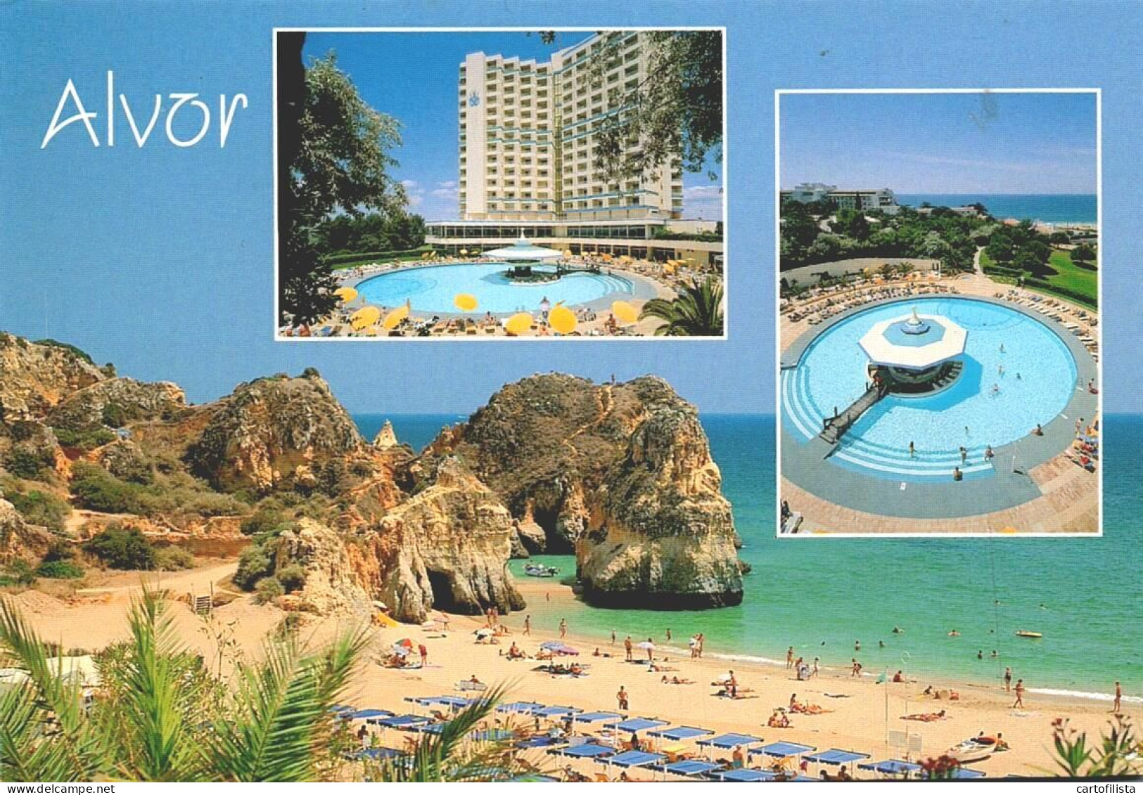 ALVOR, Portimão, Algarve - Hotel Delfim  ( 2 Scans ) - Faro