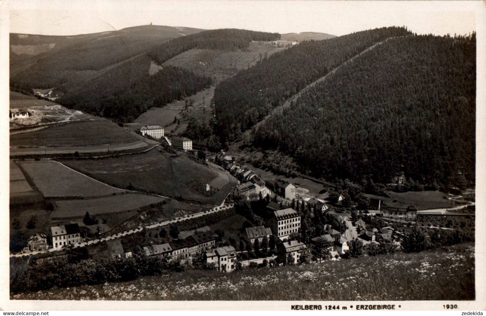 H1557 - Keilberg Klínovec Erzgebirge - Gel Scharfenstein - Oberwiesenthal