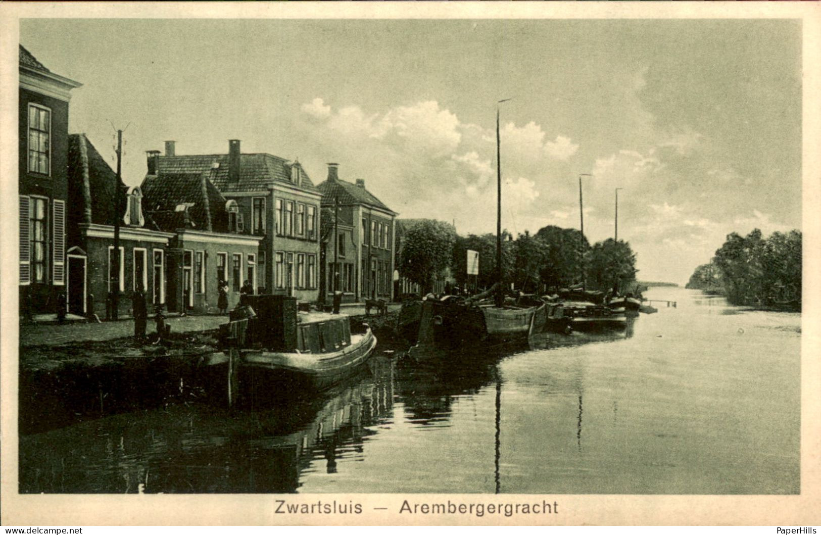 Zwartsluis - Arembergergracht - Autres & Non Classés