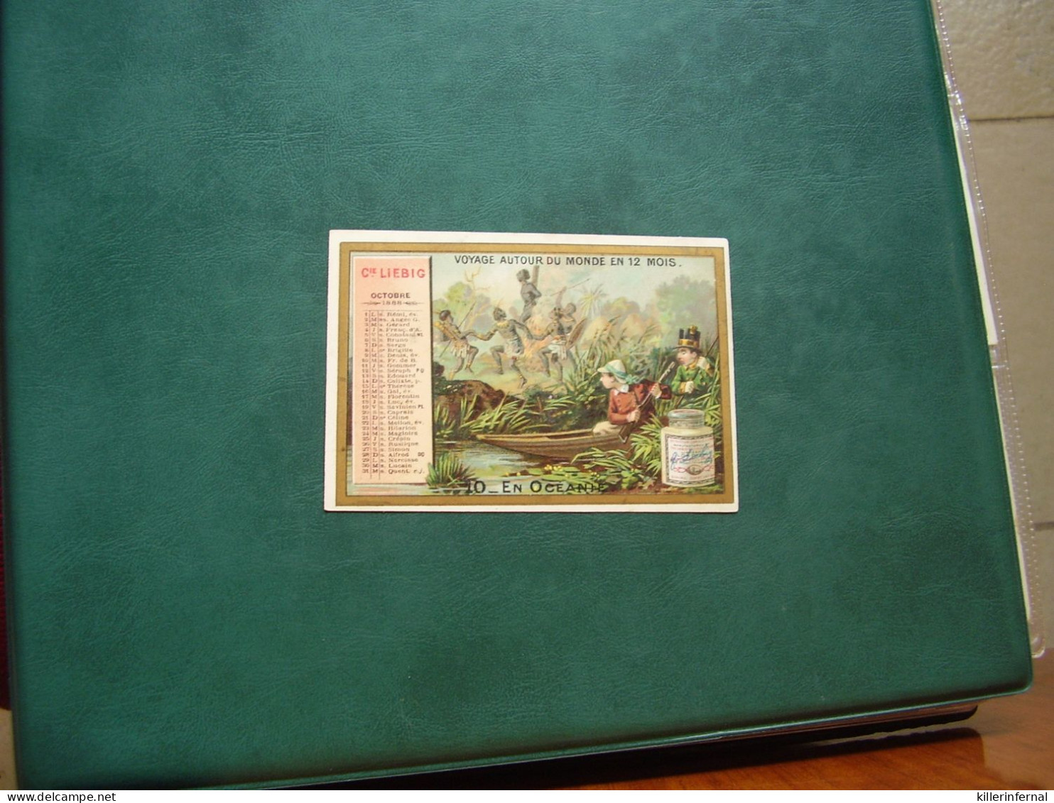 Original Old Card Chromo Liebig S 210 Calendrier - Liebig