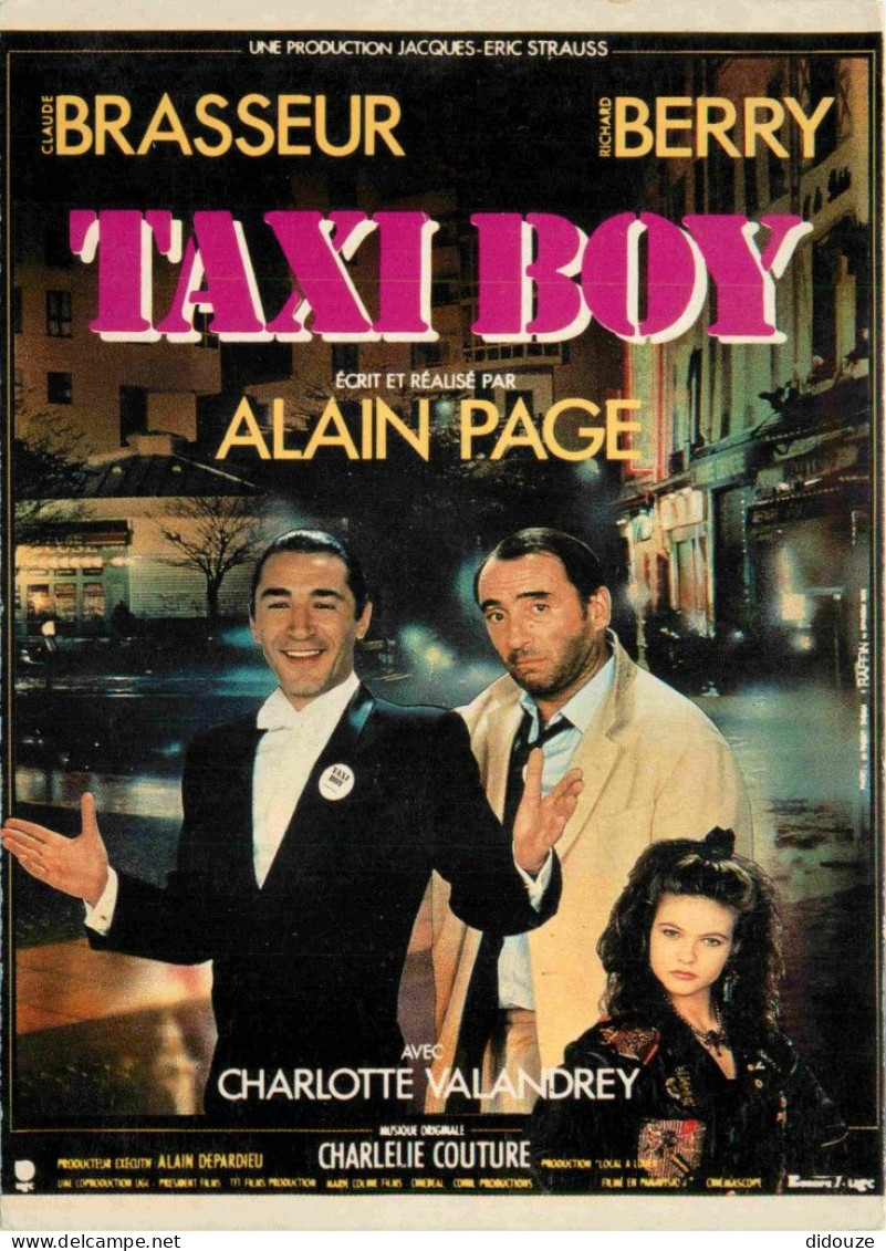 Cinema - Affiche De Film - Taxi Boy - Claude Brasseur - Richard Berry - CPM - Carte Neuve - Voir Scans Recto-Verso - Affiches Sur Carte