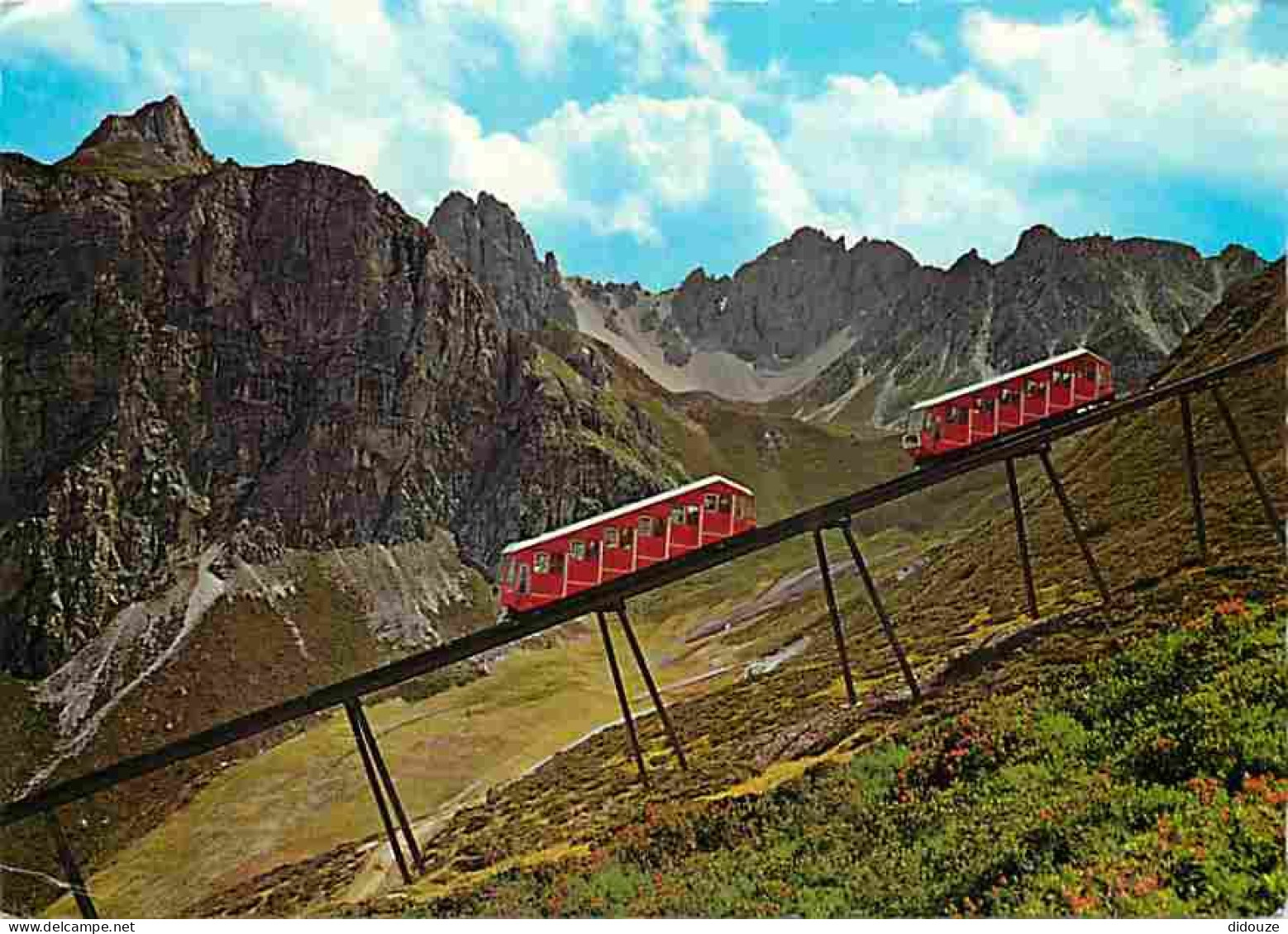 Trains - Funiculaires - Autriche - Tirol - Axamer Lizum - Olympiabahn Auf Den Hoadl - CPM - Voir Scans Recto-Verso - Kabelbanen