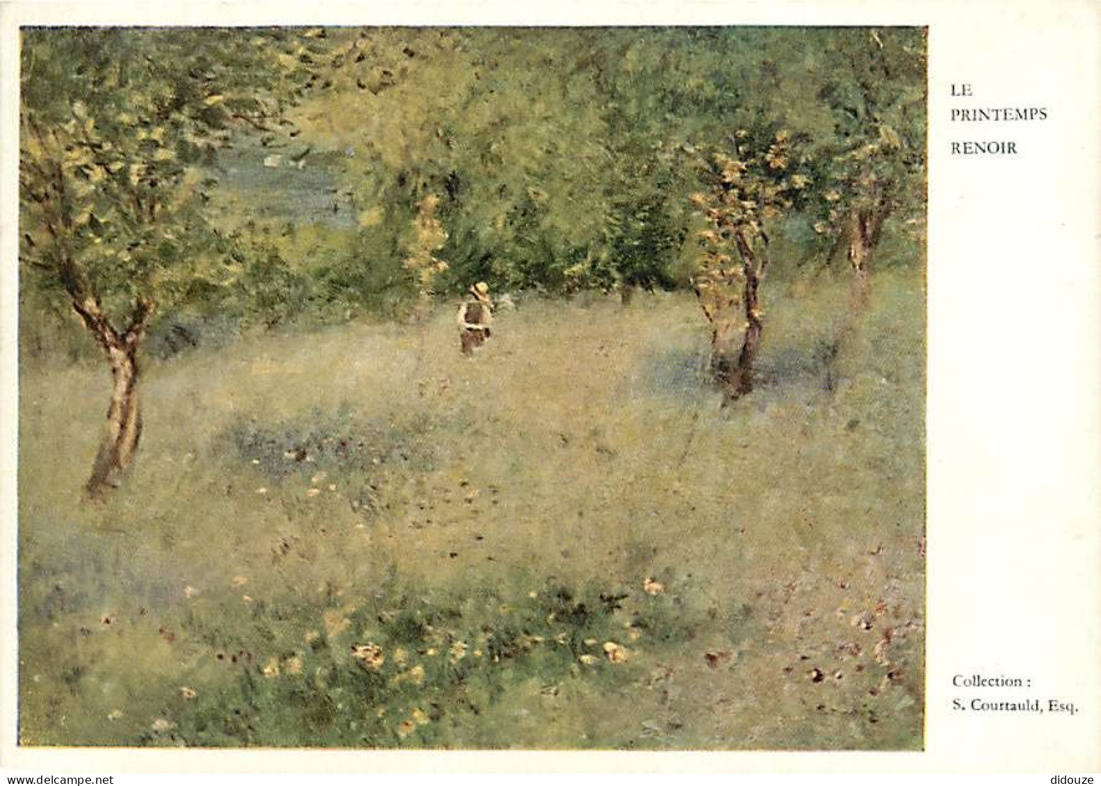 Art - Peinture - Pierre-Auguste Renoir - Le Printemps - CPM - Voir Scans Recto-Verso - Pintura & Cuadros