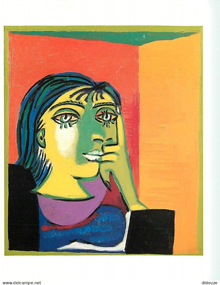 Art - Peinture - Pablo Picasso - Portrait De Dora Maar, 1937 - CPM - Voir Scans Recto-Verso - Pintura & Cuadros