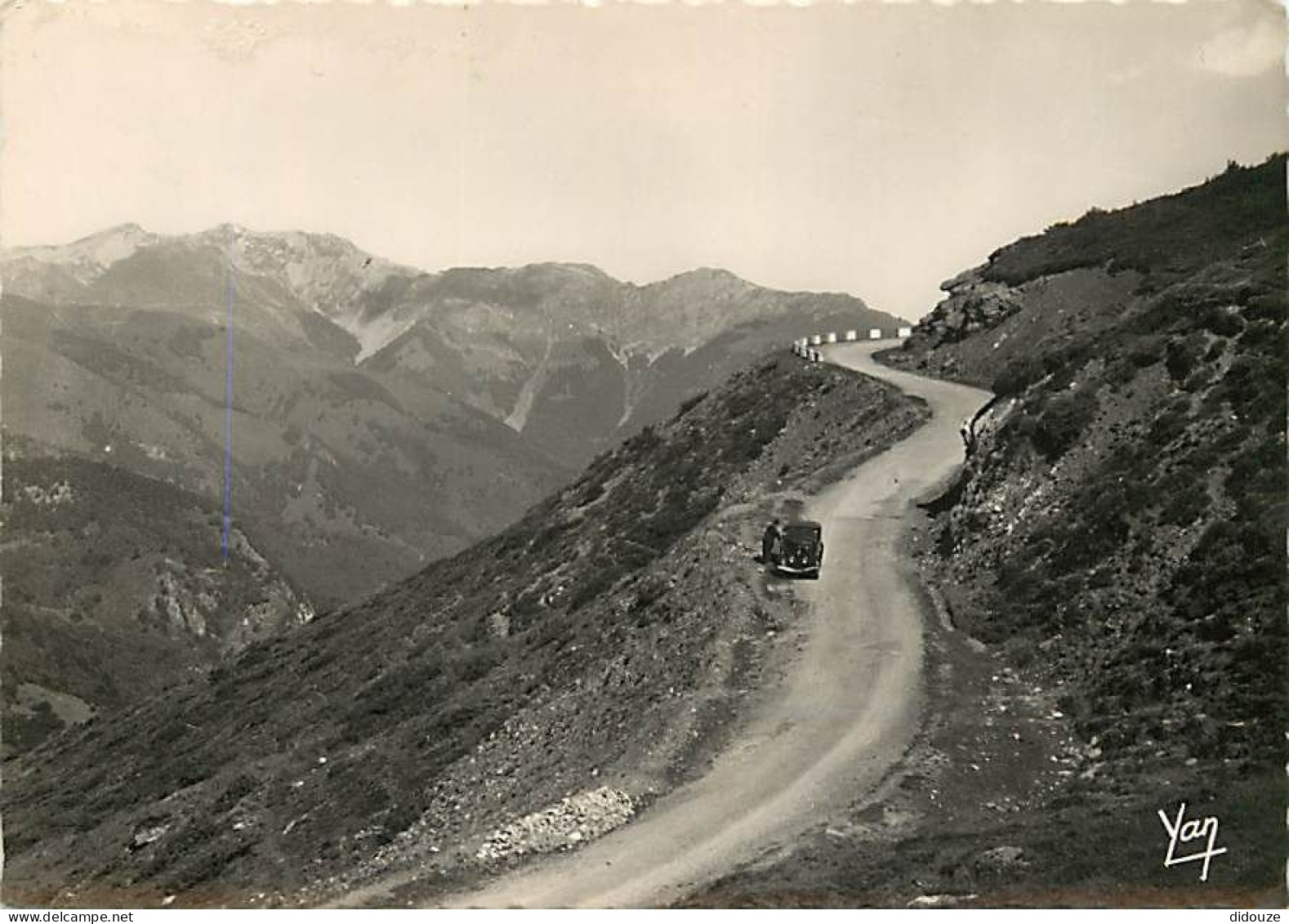 64 - Pyrénées Atlantiques - Route Thermale N° 3 DesEaux Bonnes à Argeles - Cirque De Litor - Animée - Automobiles - Ment - Other & Unclassified