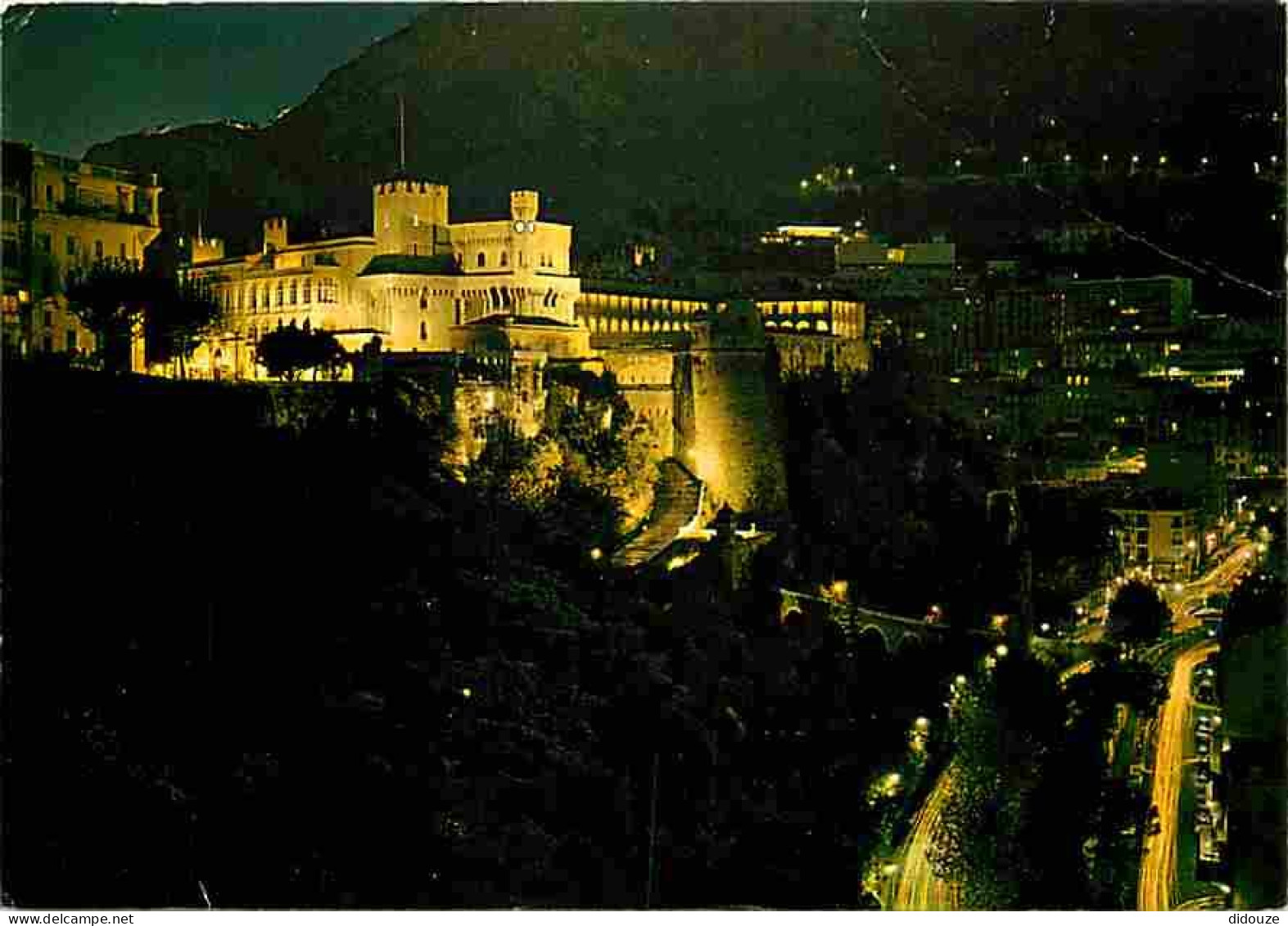 Monaco - Le Palais Princier - Vue De Nuit - Carte Neuve - CPM - Voir Scans Recto-Verso - Palazzo Dei Principi