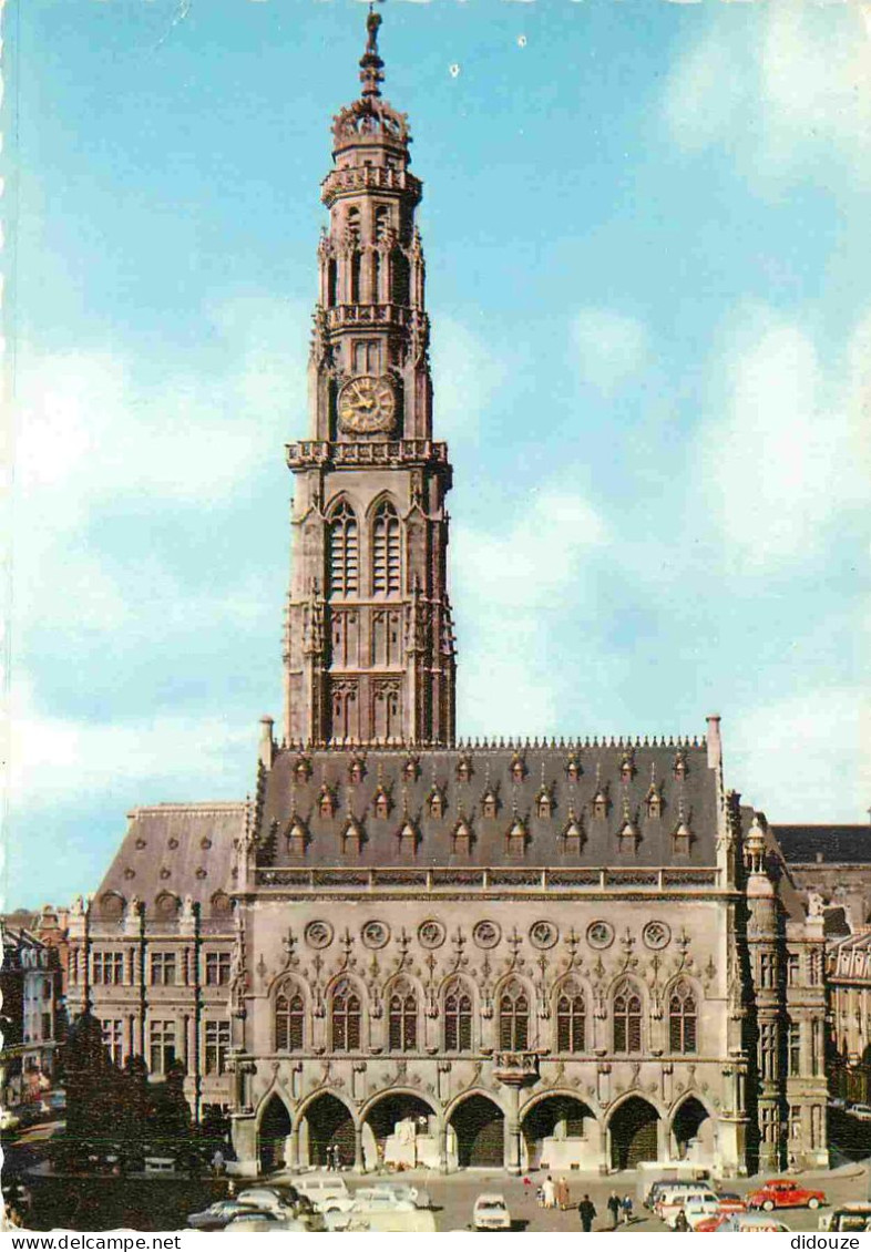 62 - Arras - Hôtel De Ville - Carte Dentelée - CPSM Grand Format - Voir Scans Recto-Verso - Arras