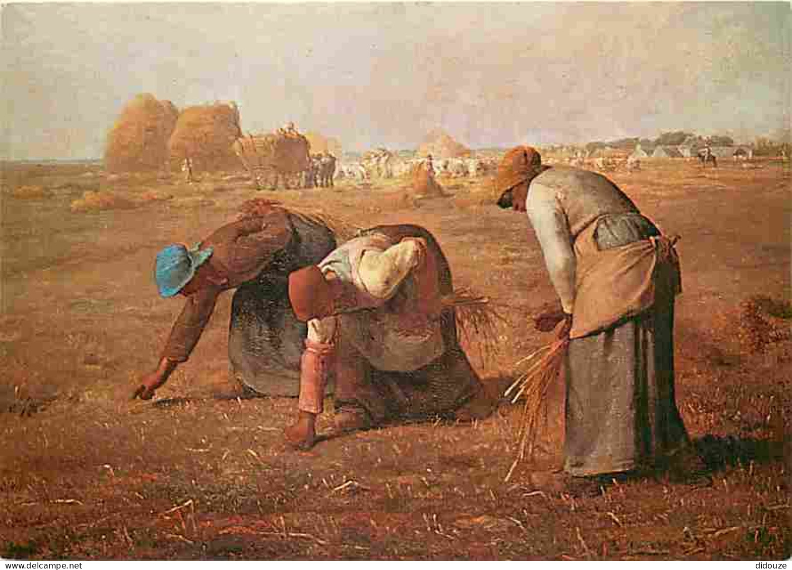 Art - Peinture - Jean François Millet - Les Glaneuses - CPM - Voir Scans Recto-Verso - Pintura & Cuadros