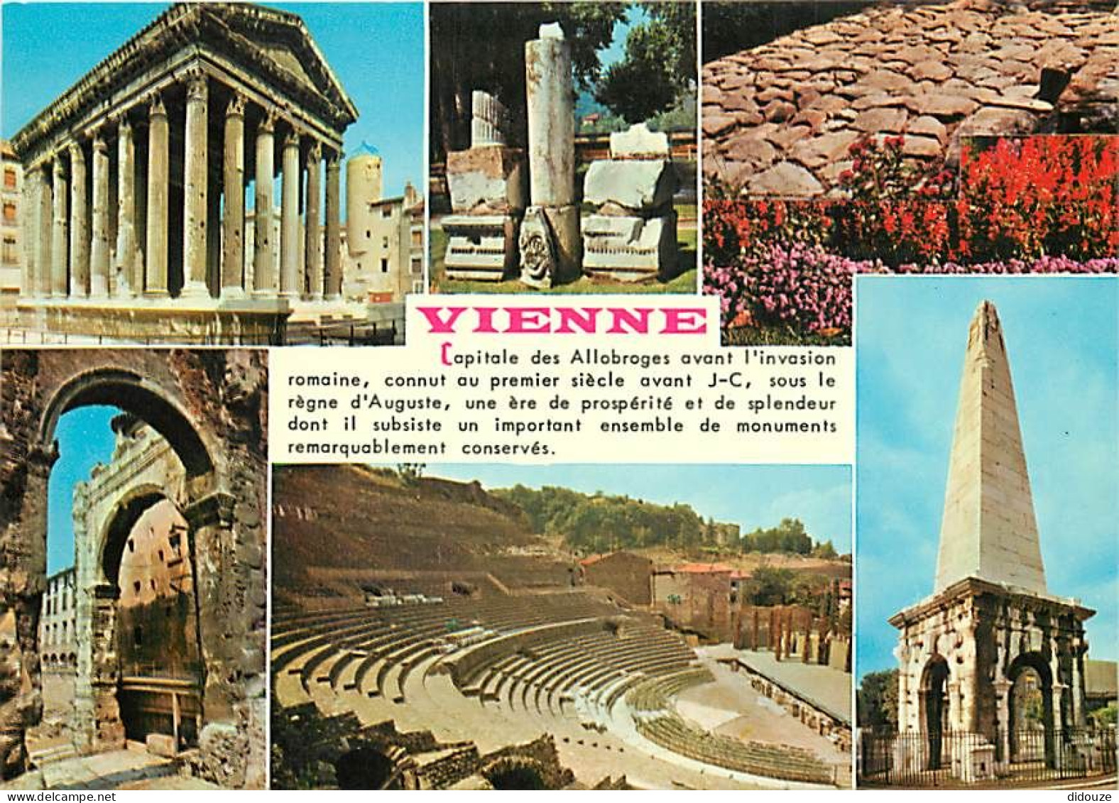 38 - Vienne Sur Le Rhone - La Ville Romaine - Multivues - Carte Neuve - CPM - Voir Scans Recto-Verso - Vienne